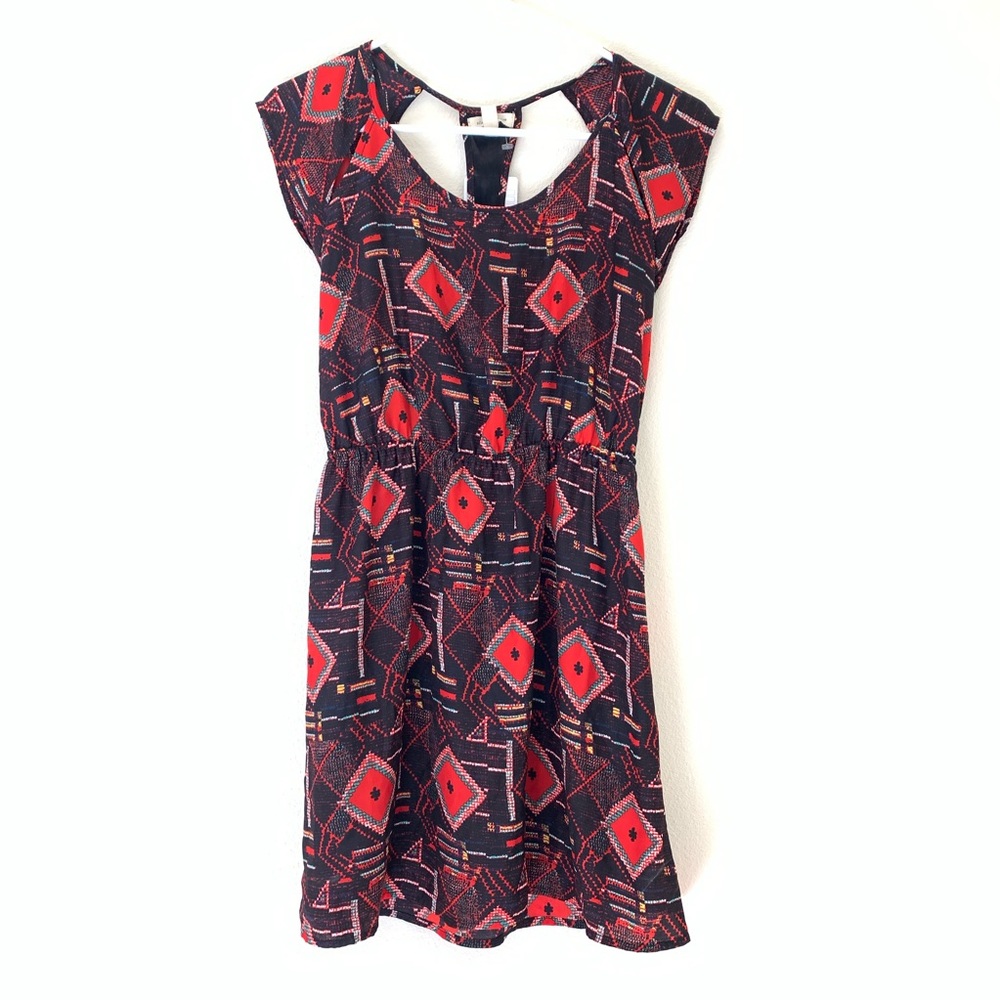 Abstract pattern dress